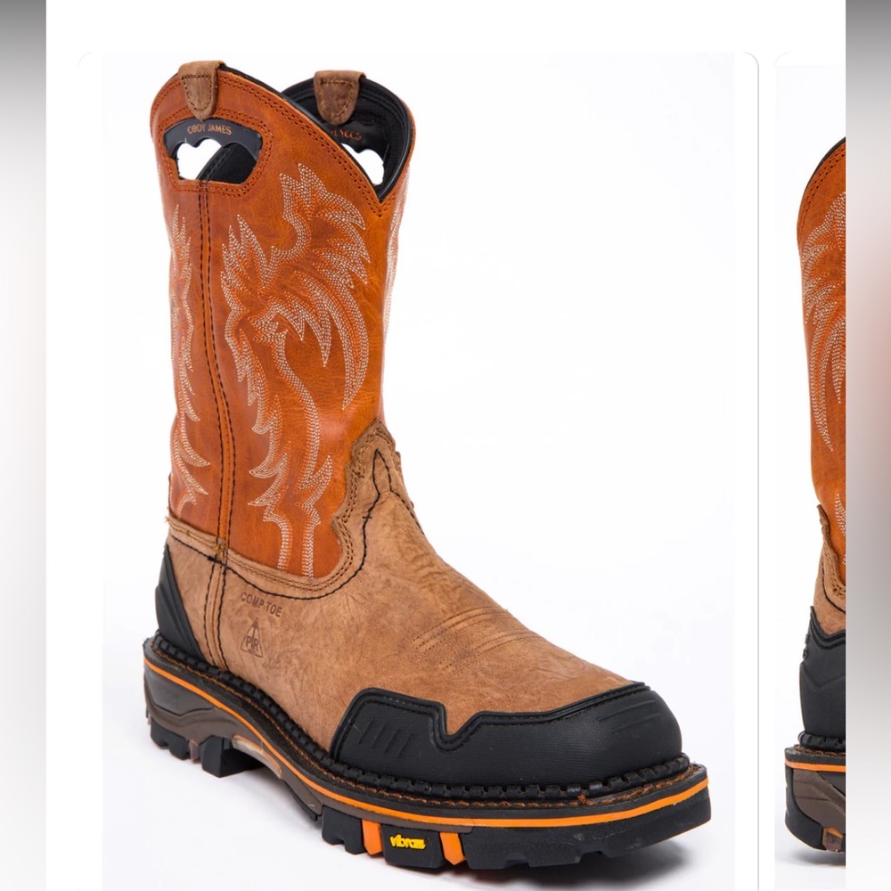 Cody James 11” decimator western work boots